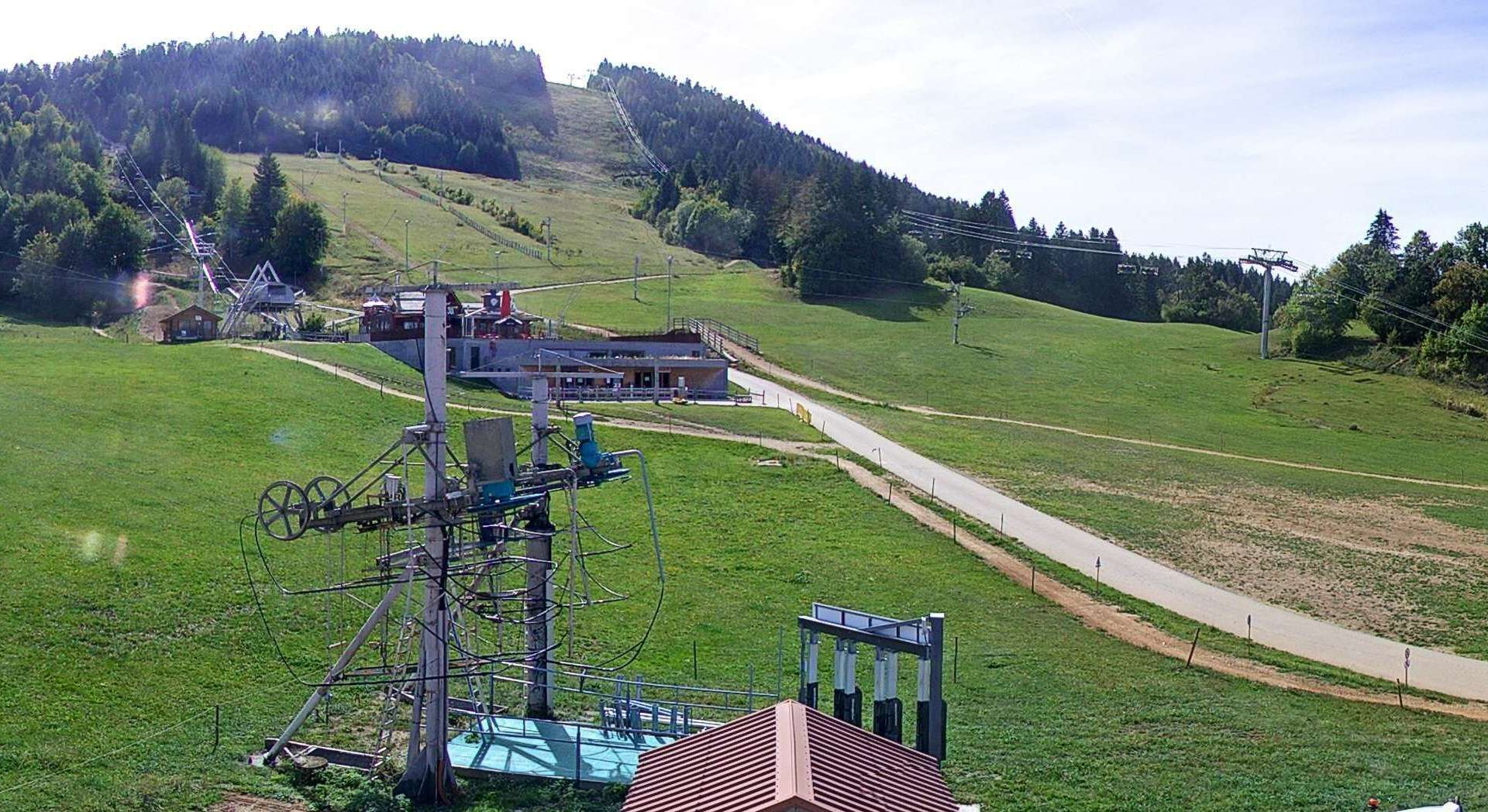 Métabief › Sud: Station Métabief - Luge sur rails : la luge des Cimes - Belvédère de la Renversée