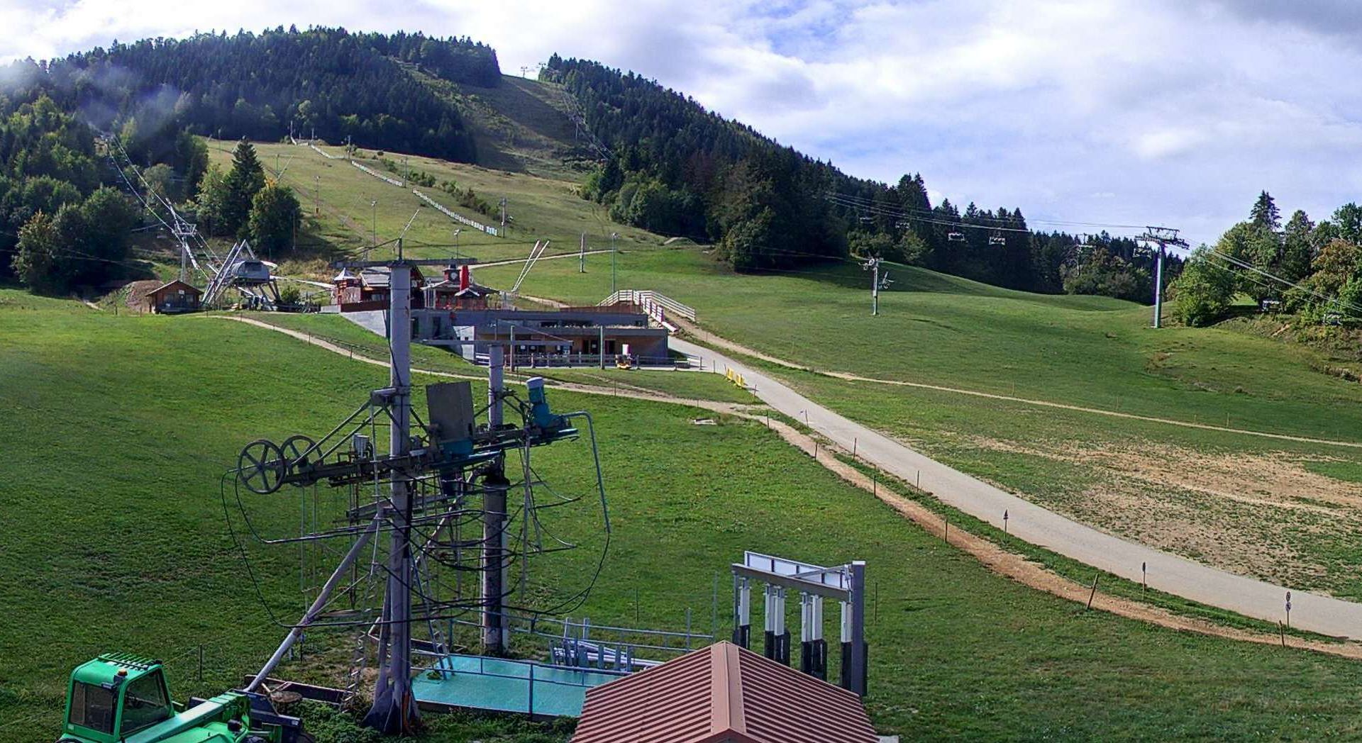 Métabief › Sud: Station Métabief - Luge sur rails : la luge des Cimes - Belvédère de la Renversée