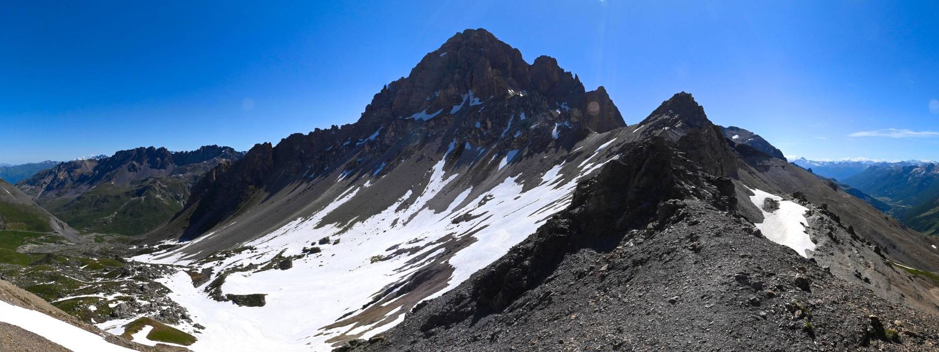 Valloire: Col du Galibier - Col du Lautaret - Pics de Combeynot - Serre Chevalier - Monetier