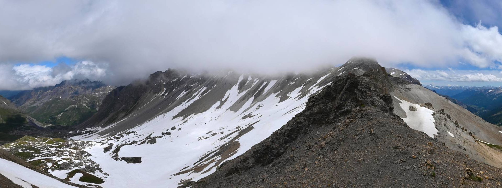 Valloire: Col du Galibier - Col du Lautaret - Pics de Combeynot - Serre Chevalier - Monetier