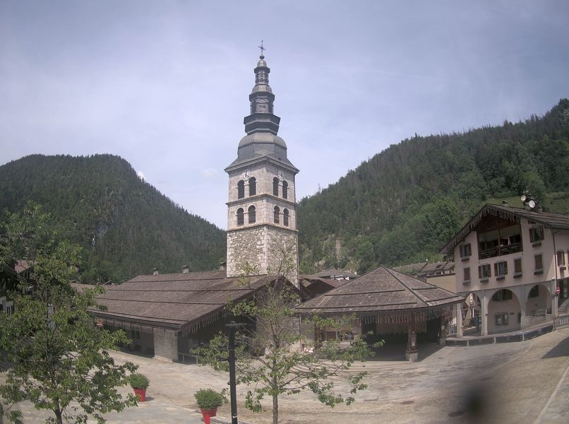 La Clusaz: Panoramic Centre village
