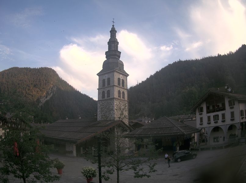 La Clusaz: Panoramic Centre village