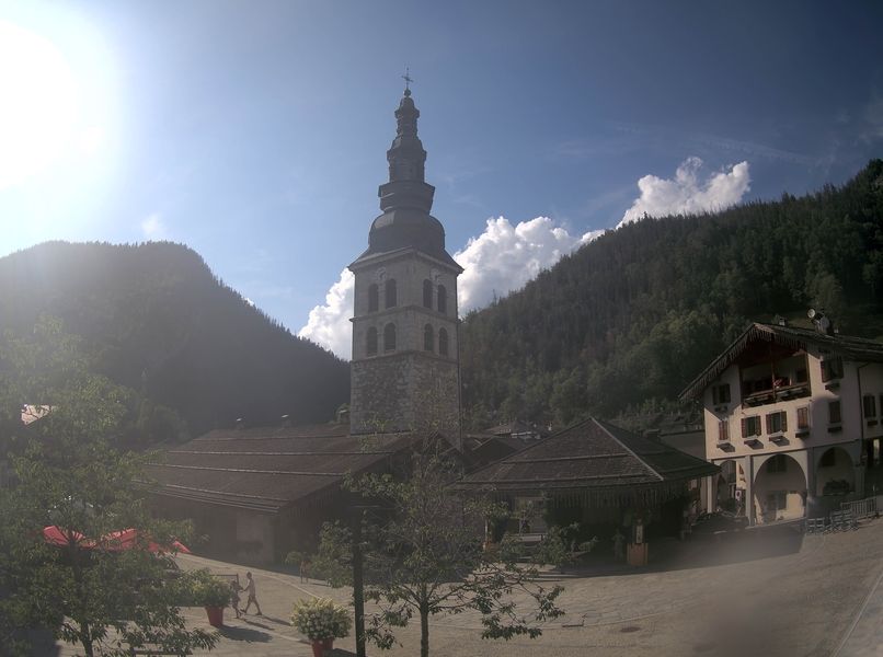 La Clusaz: Panoramic Centre village