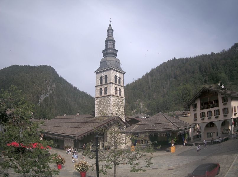 La Clusaz: Panoramic Centre village
