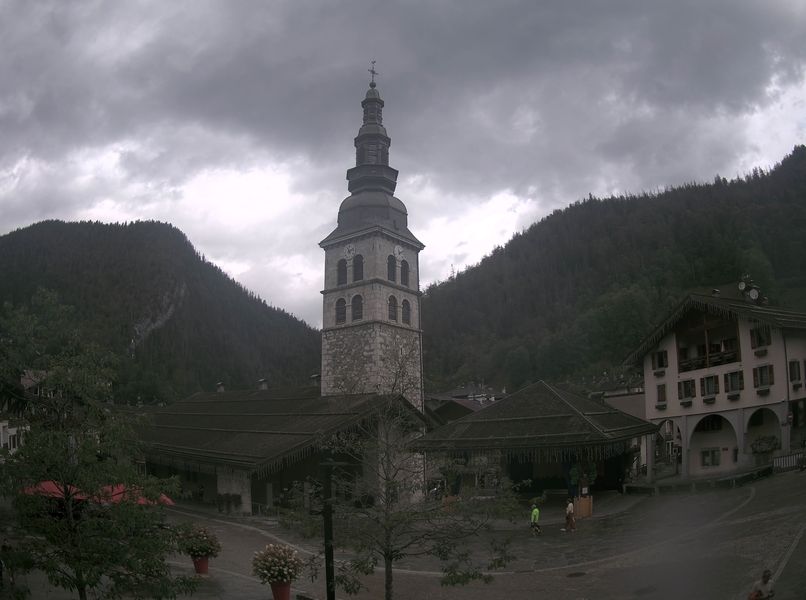 La Clusaz: Panoramic Centre village