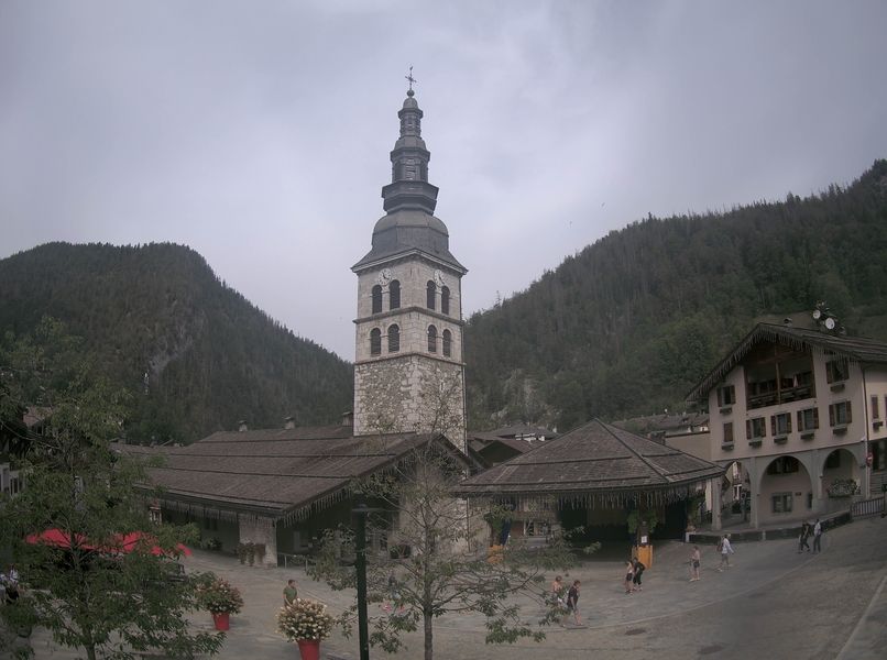 La Clusaz: Panoramic Centre village