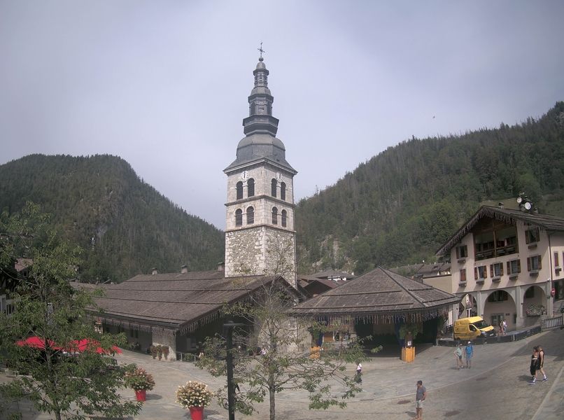 La Clusaz: Panoramic Centre village