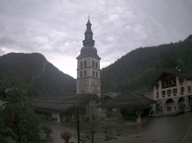 La Clusaz: Panoramic Centre village