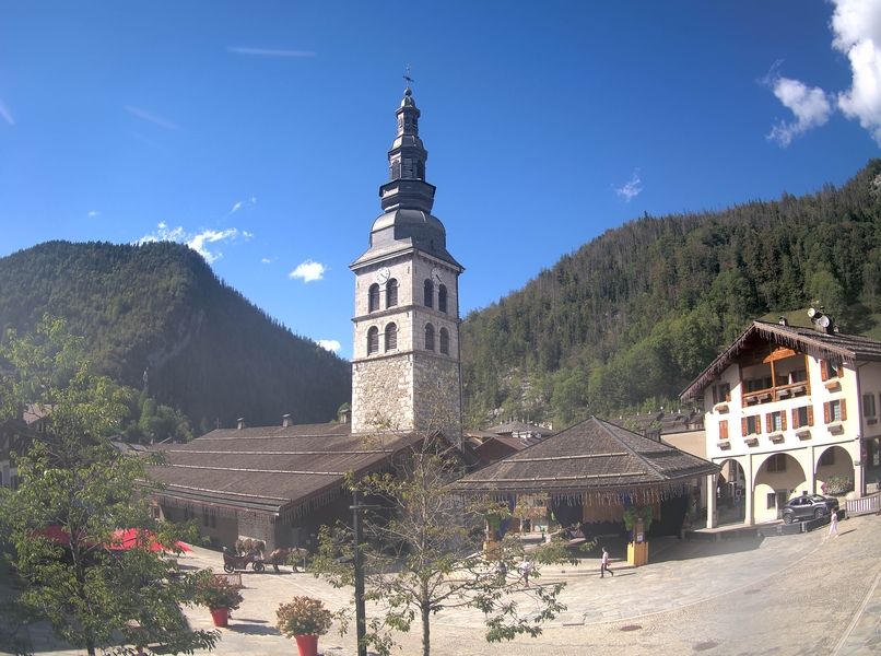 La Clusaz: Panoramic Centre village
