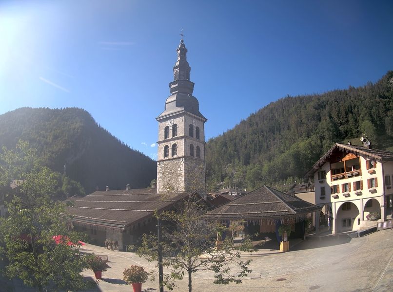 La Clusaz: Panoramic Centre village