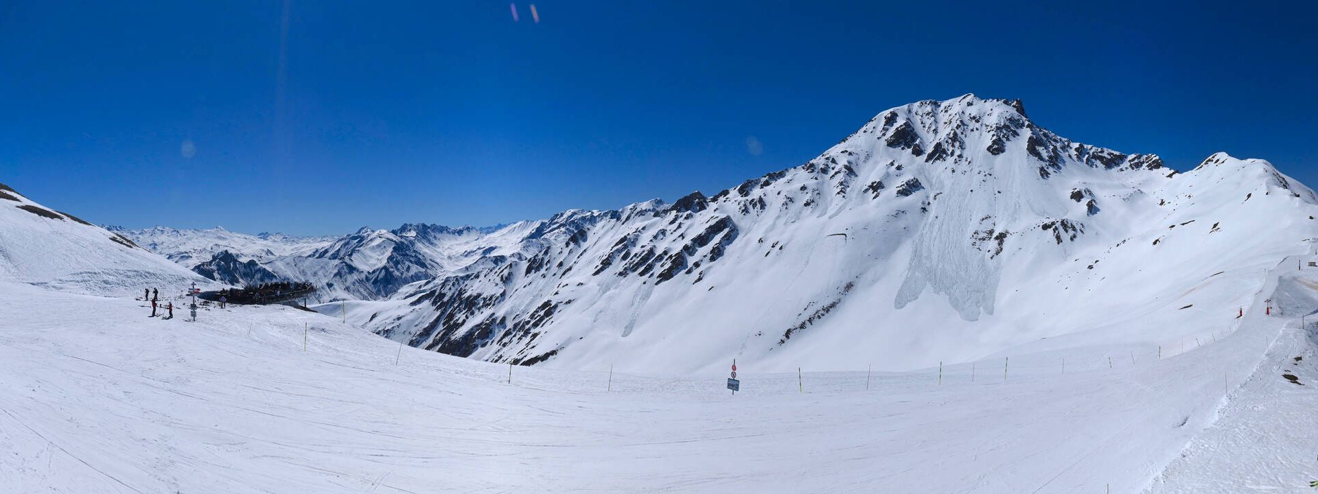 Les Belleville: Col du Mottet où de Roche Blanche