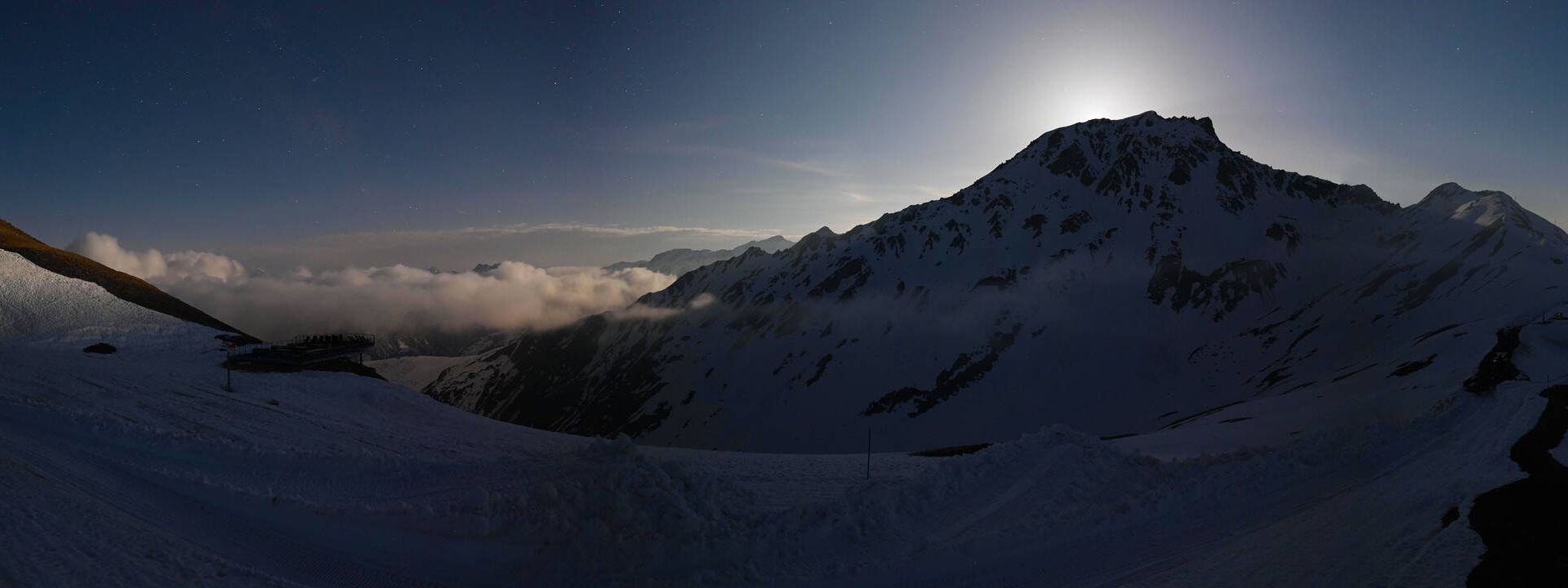 Les Belleville: Col du Mottet où de Roche Blanche