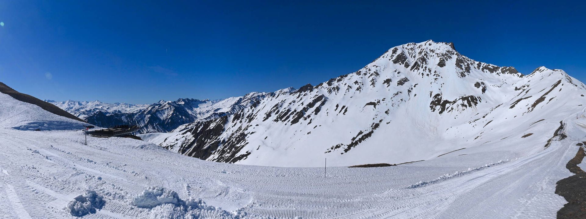 Les Belleville: Col du Mottet où de Roche Blanche