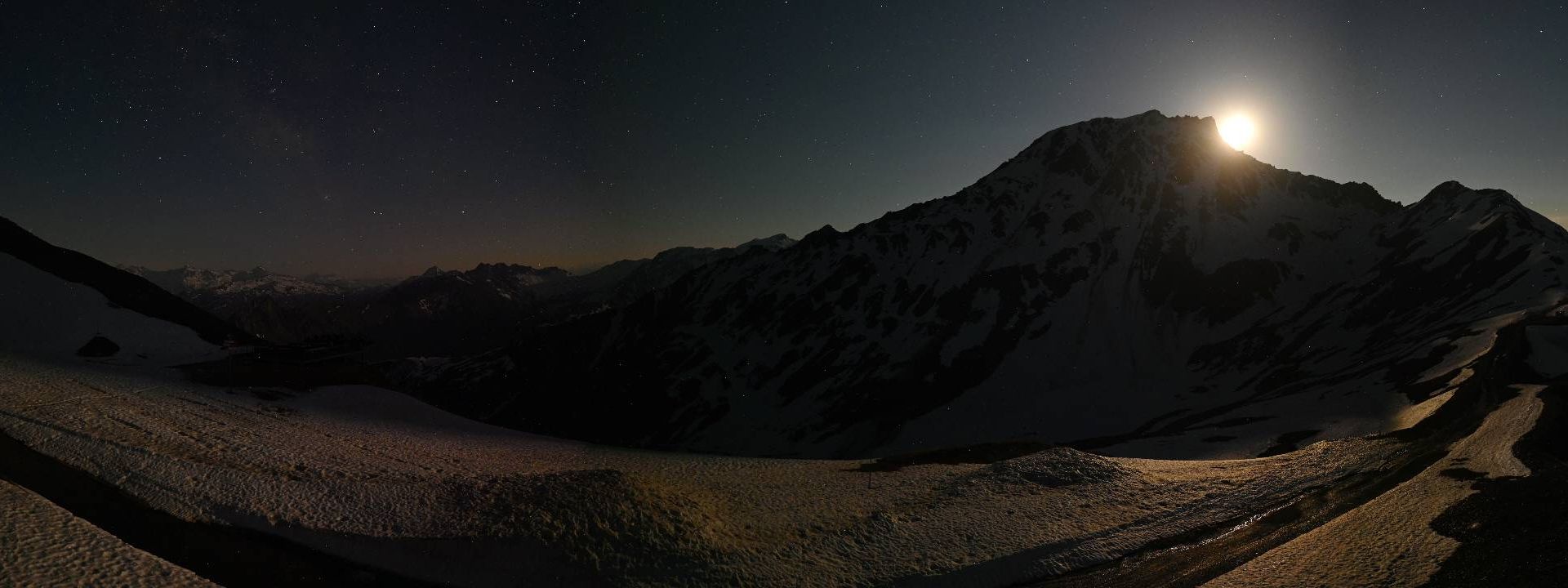Les Belleville: Col du Mottet où de Roche Blanche