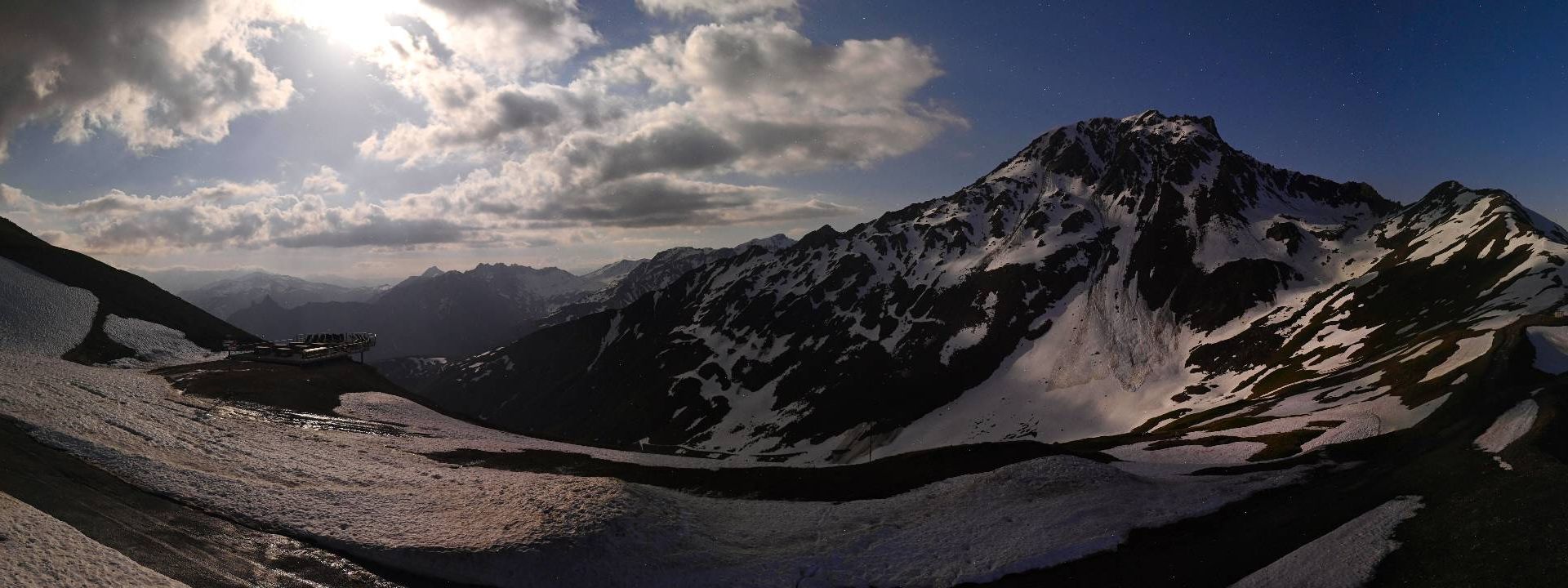 Les Belleville: Col du Mottet où de Roche Blanche