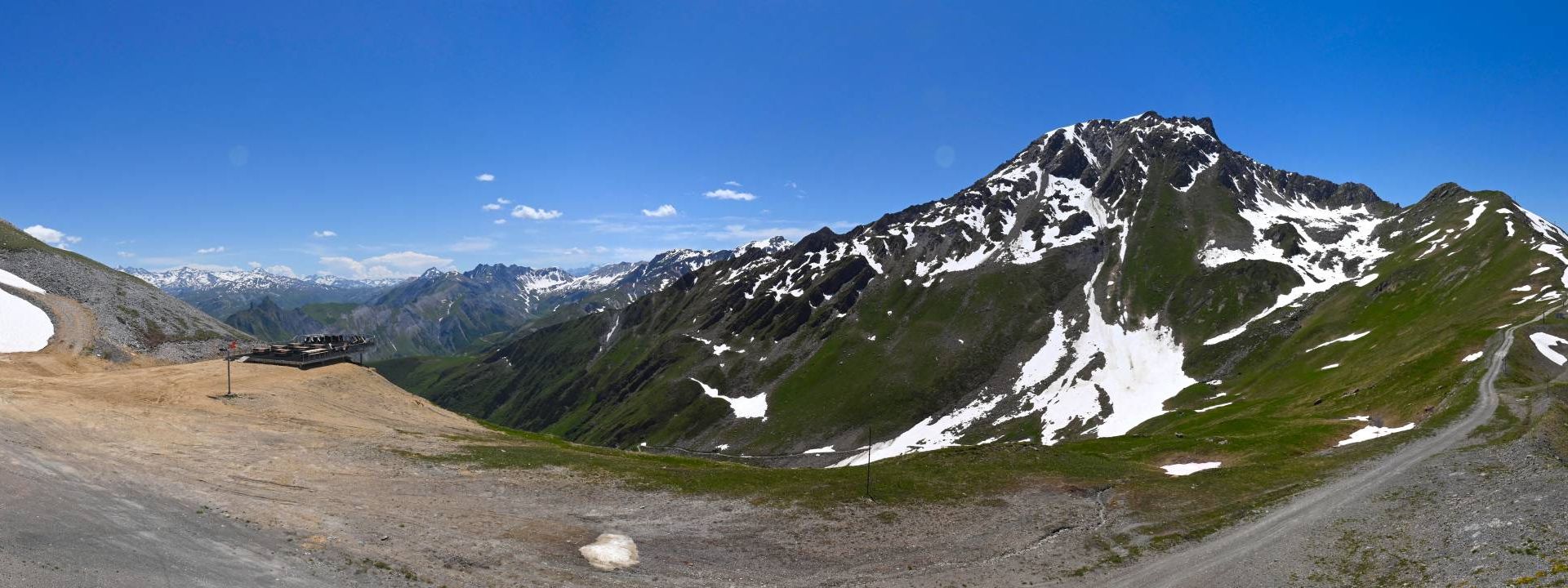 Les Belleville: Col du Mottet où de Roche Blanche