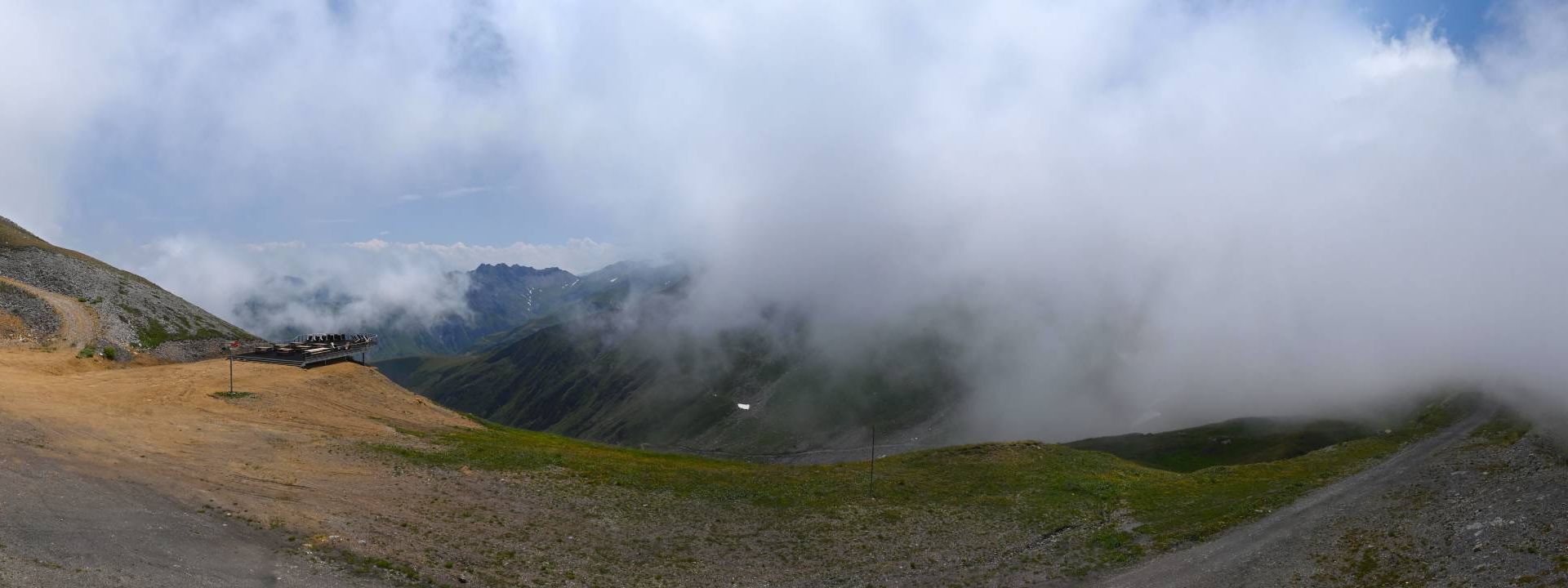 Les Belleville: Col du Mottet où de Roche Blanche