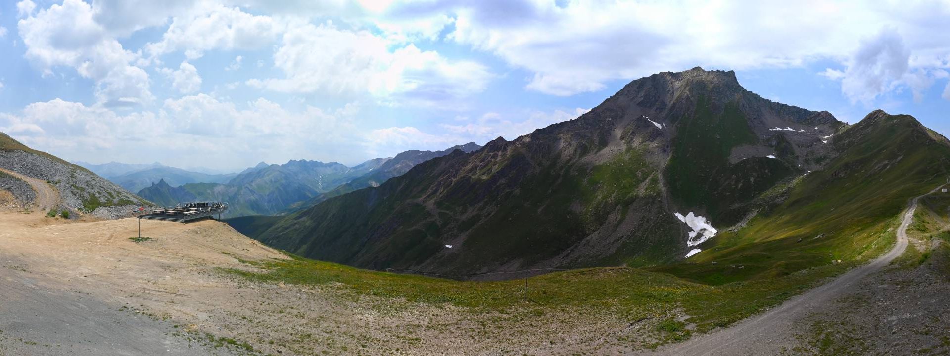 Les Belleville: Col du Mottet où de Roche Blanche