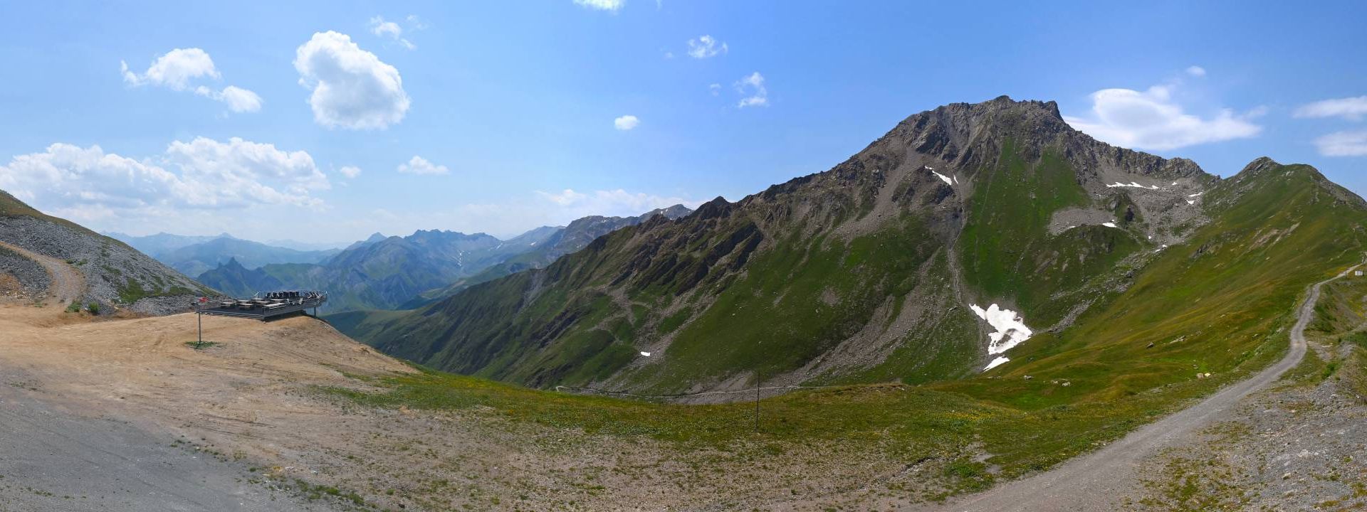 Les Belleville: Col du Mottet où de Roche Blanche