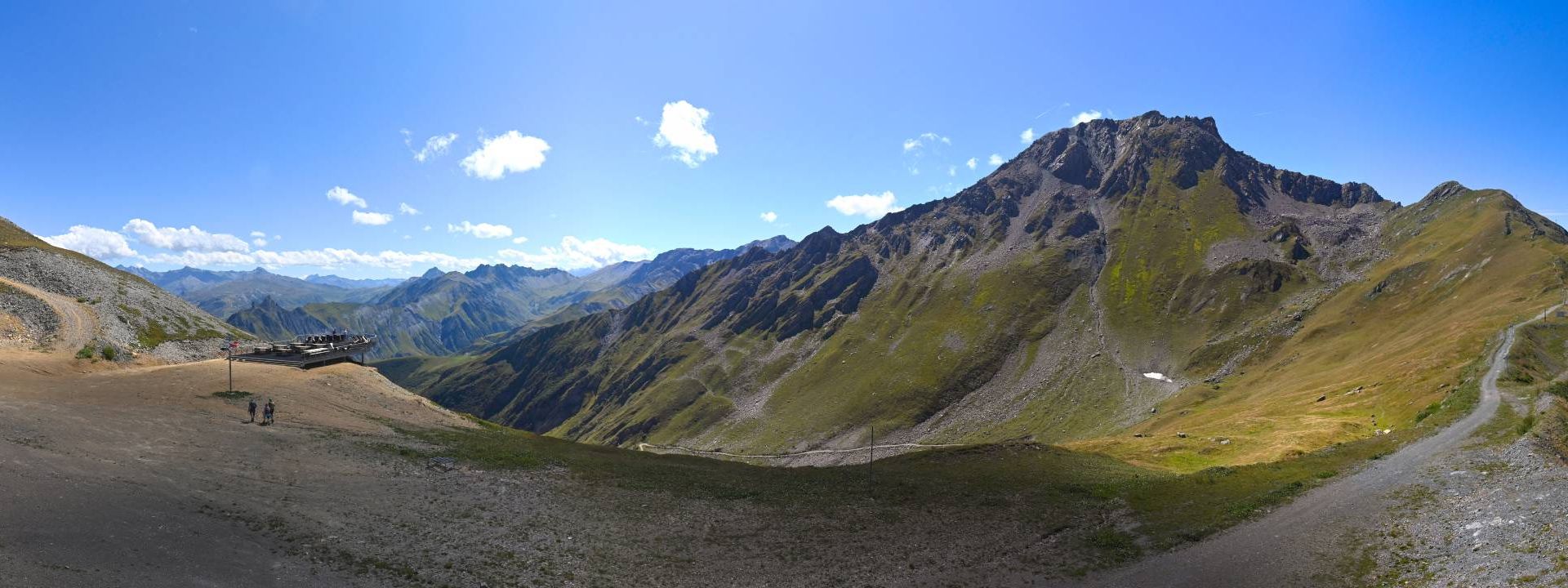 Les Belleville: Col du Mottet où de Roche Blanche
