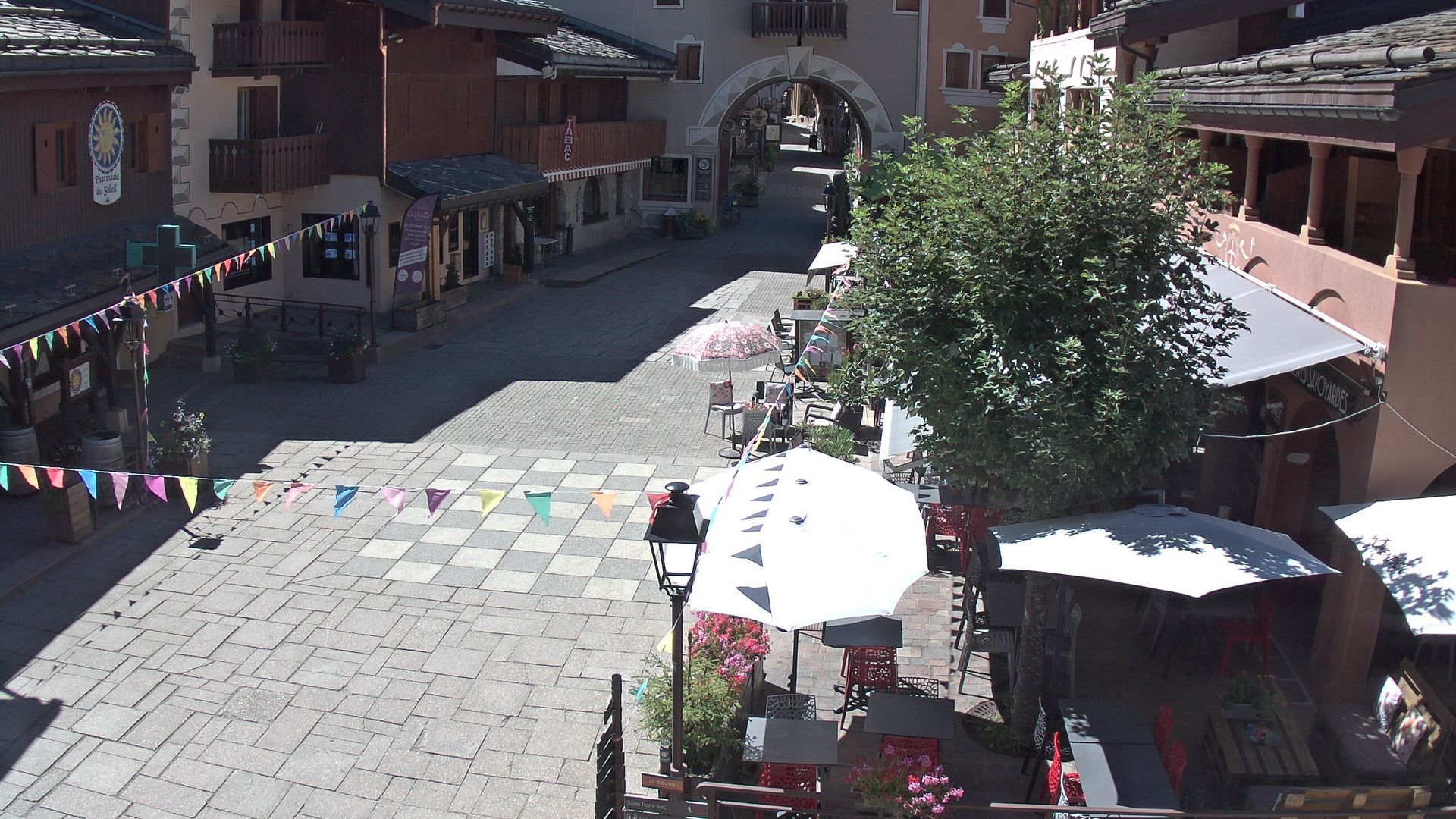 Les Avanchers-Valmorel › Sud-ouest: Rue du Bourg