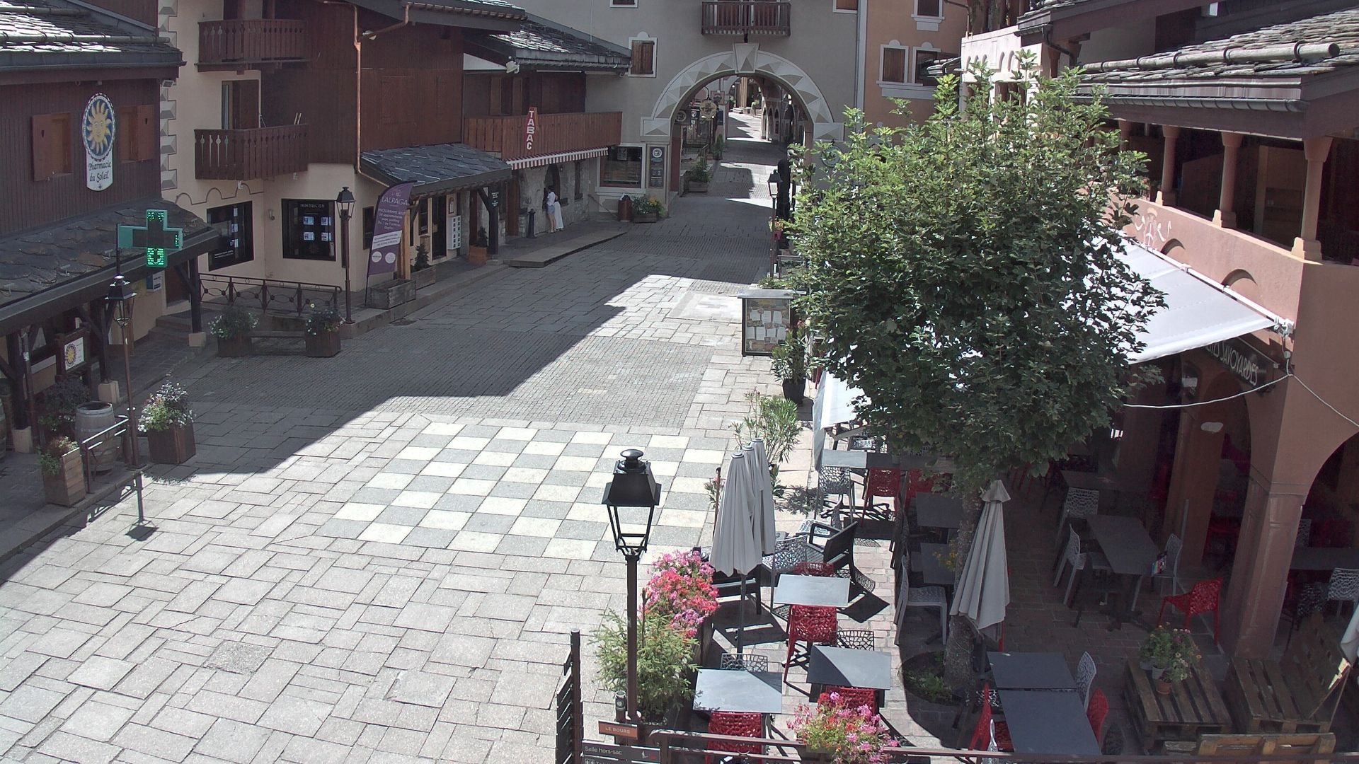 Les Avanchers-Valmorel › Sud-ouest: Rue du Bourg