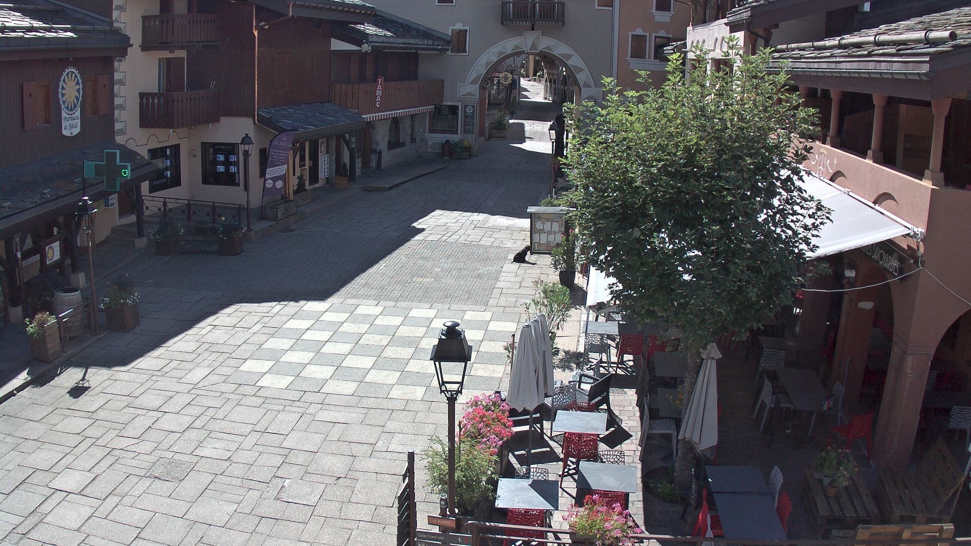 Les Avanchers-Valmorel › Sud-ouest: Rue du Bourg
