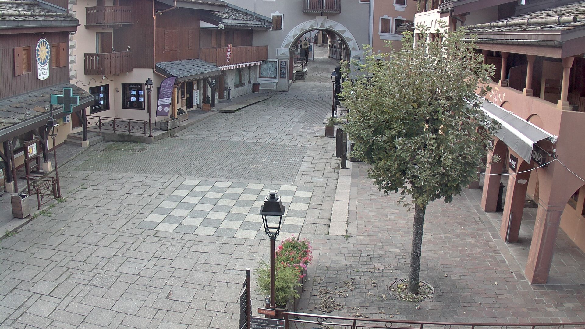 Les Avanchers-Valmorel › Sud-ouest: Rue du Bourg