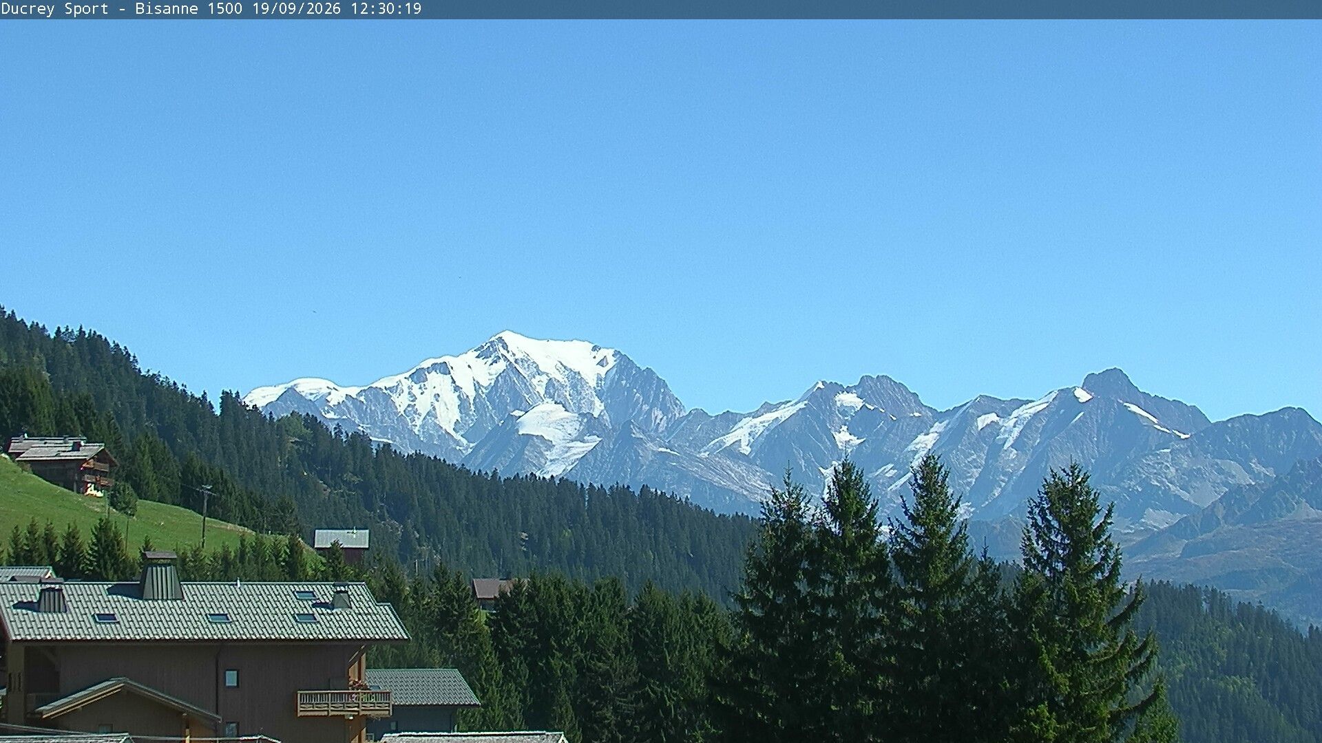 Villard-sur-Doron › Nord-est: Le Mont-Blanc