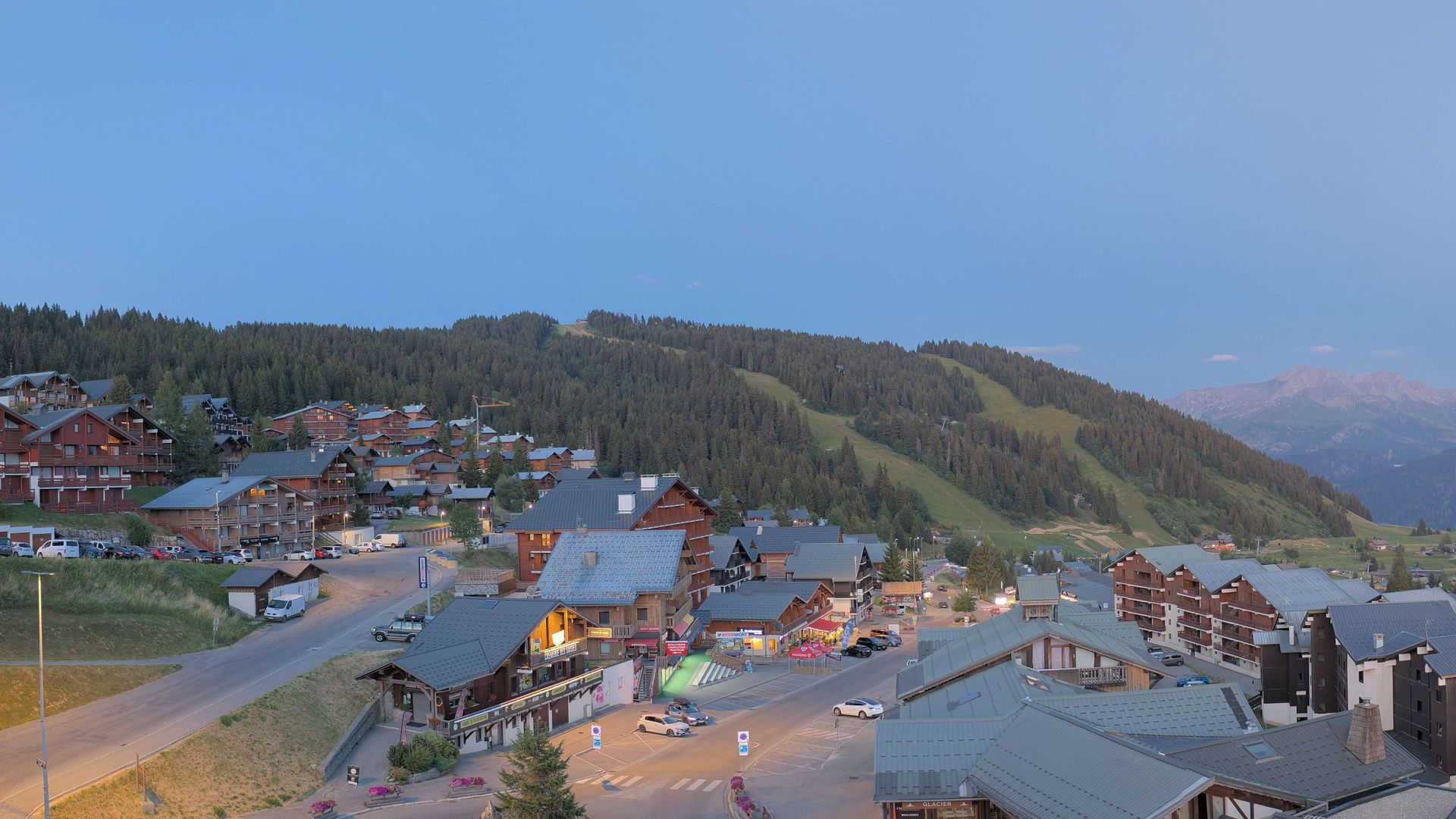 Hauteluce: Centre station - Espace Diamant - Les Saisies
