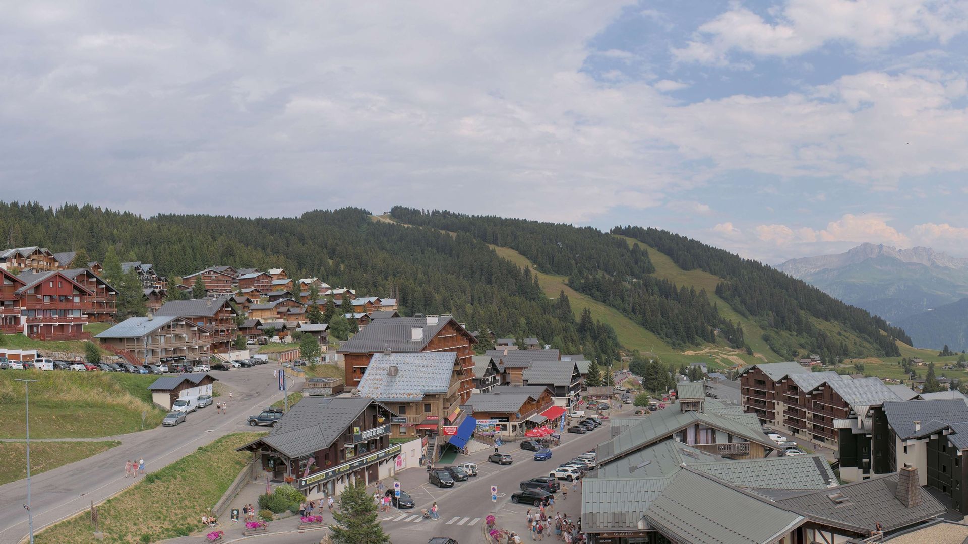 Hauteluce: Centre station - Espace Diamant - Les Saisies