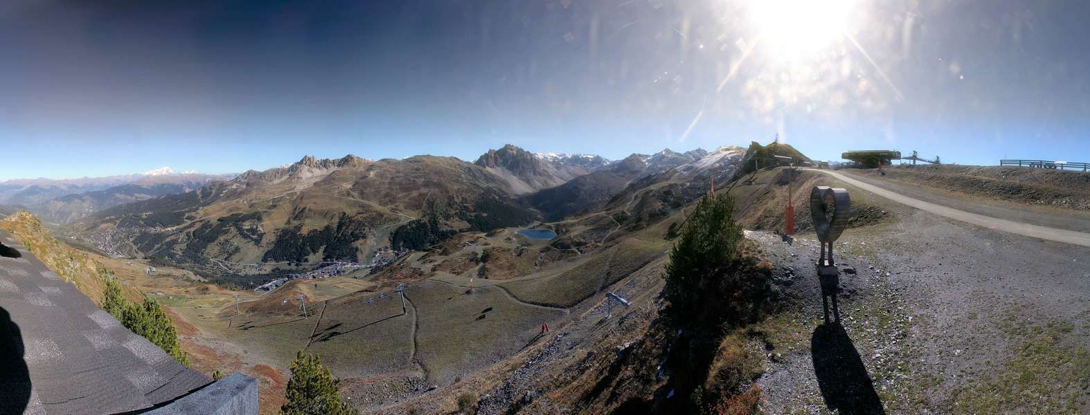 Les Allues › Sud-est: Sommet tougnete - Méribel Les 3 Vallées