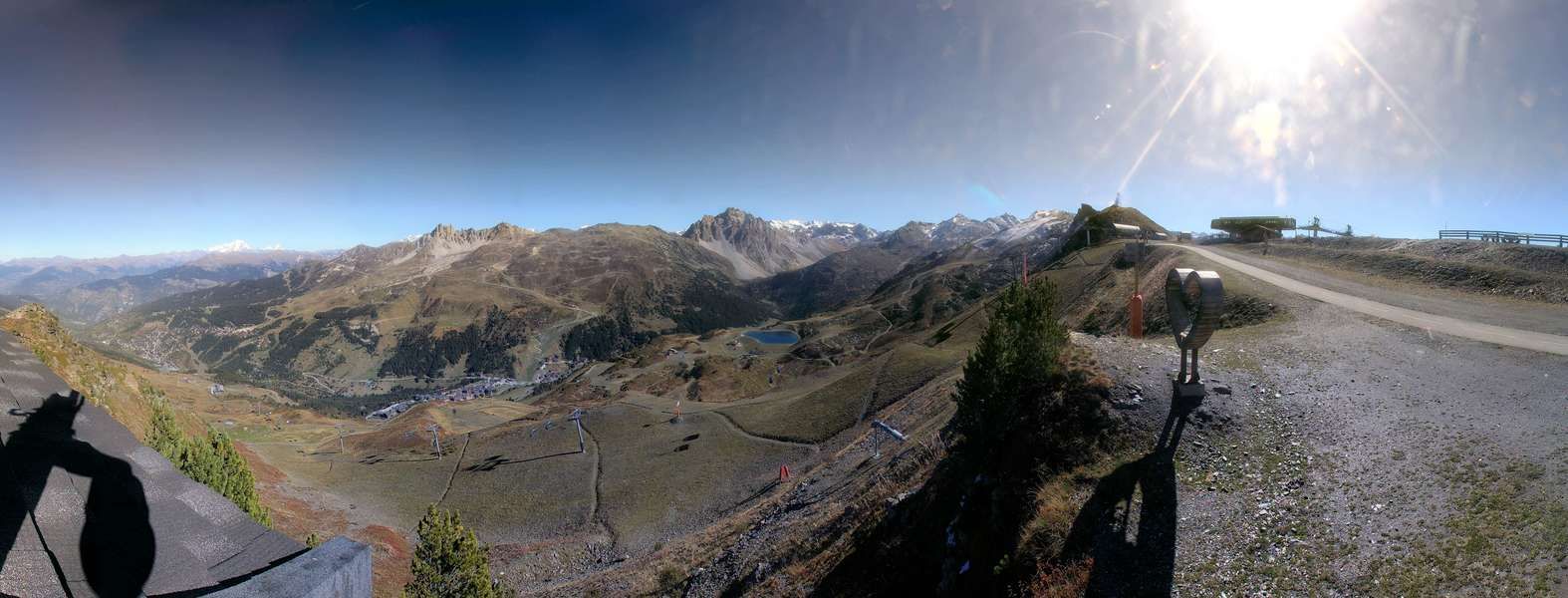 Les Allues › Sud-est: Sommet tougnete - Méribel Les 3 Vallées