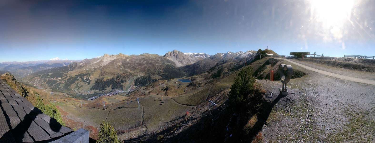 Les Allues › Sud-est: Sommet tougnete - Méribel Les 3 Vallées