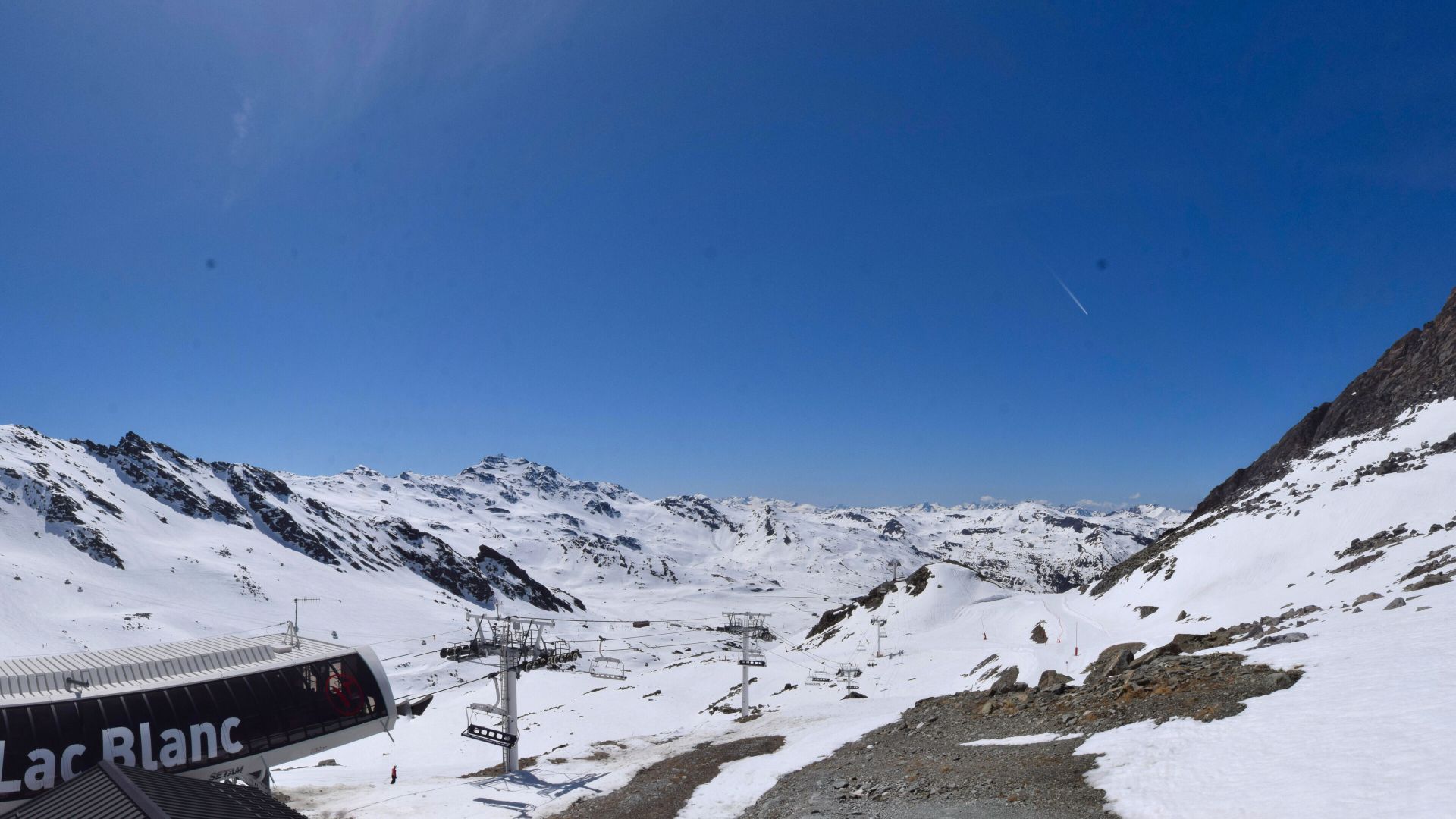 Les Belleville: Cime de Caron - Val Thorens