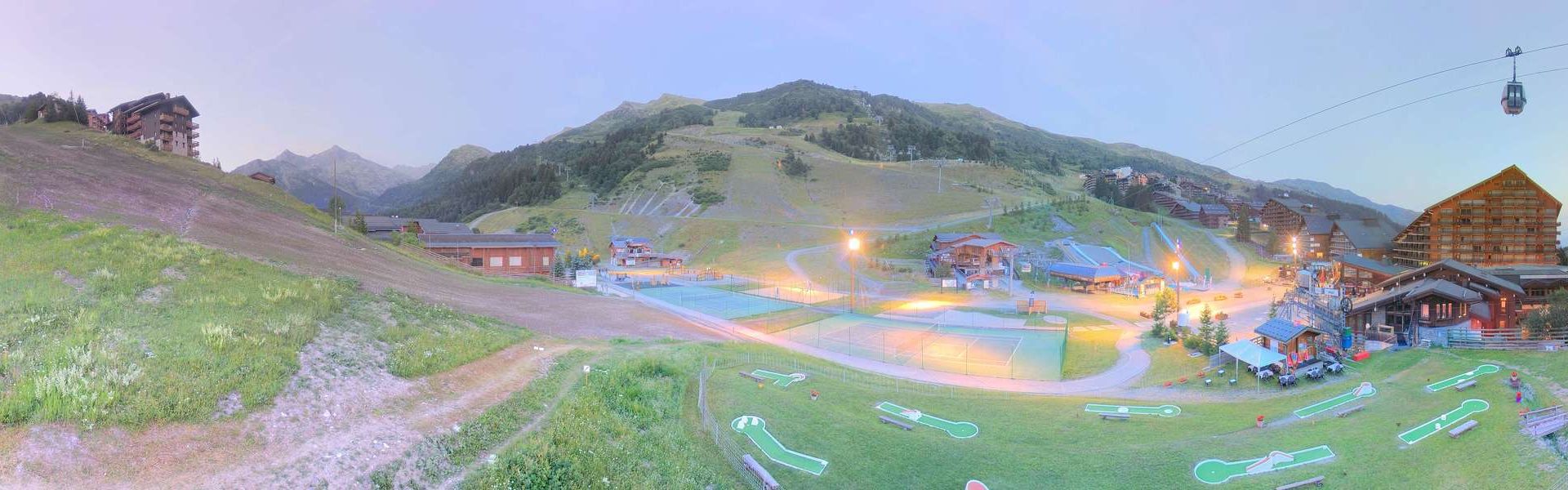 Les Allues: Méribel-Mottaret Centre (1750m)