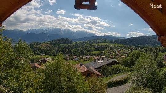 Cordon › Sud-est: LES CERISES Chalet d’exception face au Mont-Blanc, spa, jacuzzi, sauna, hammam, salle de cinéma