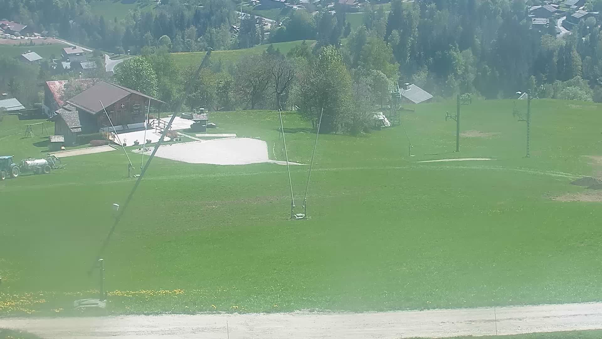 Cordon: Arrivée Piste du Darbelin