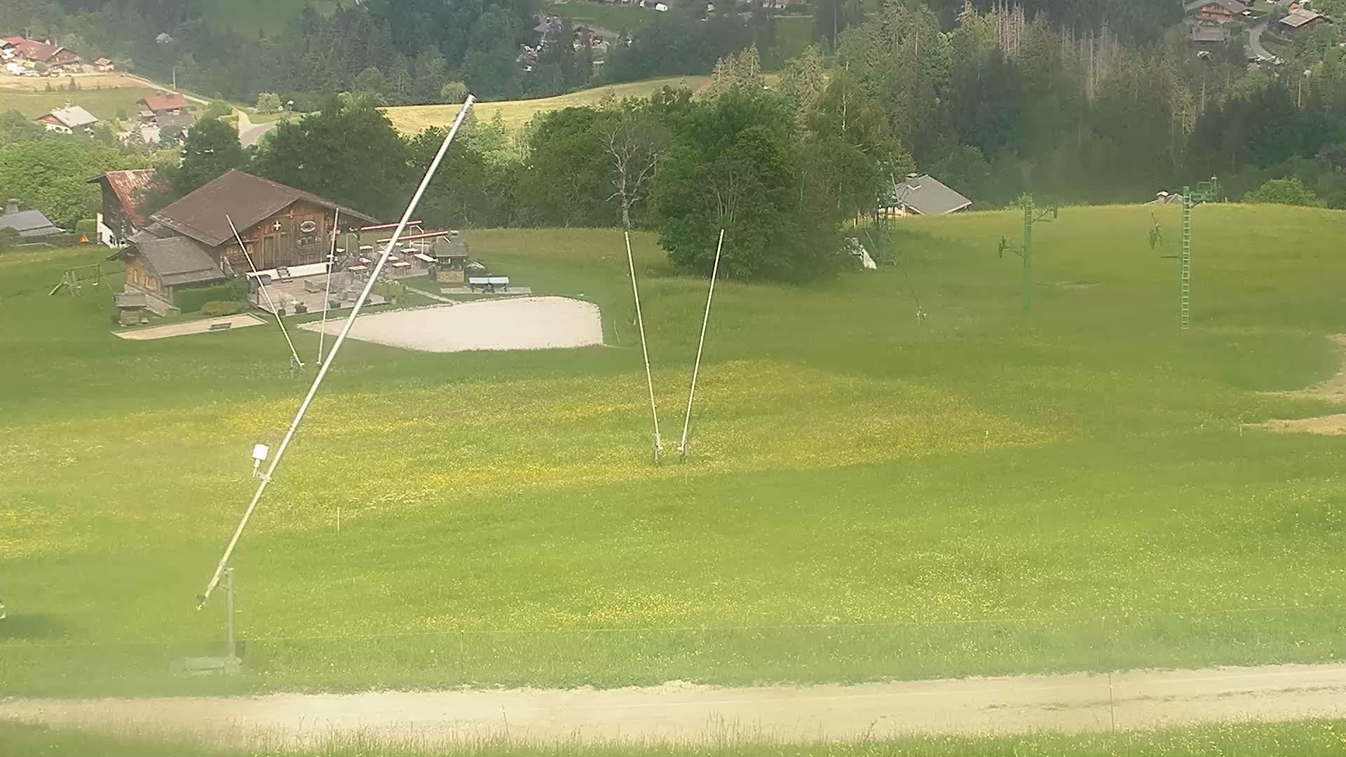Cordon: Arrivée Piste du Darbelin