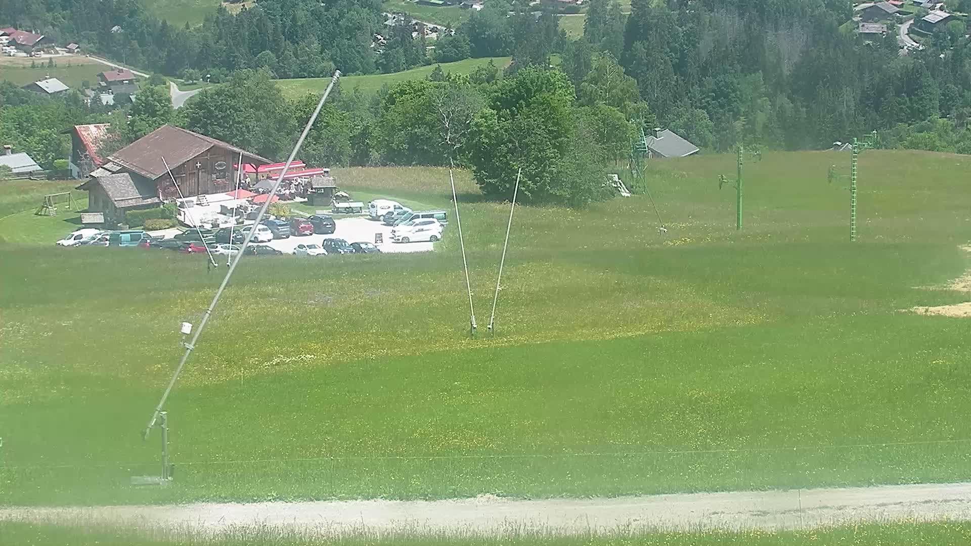 Cordon: Arrivée Piste du Darbelin