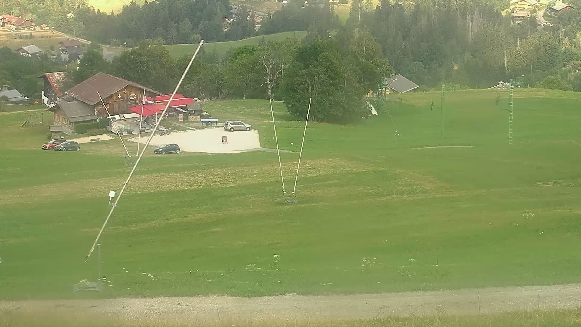 Cordon: Arrivée Piste du Darbelin