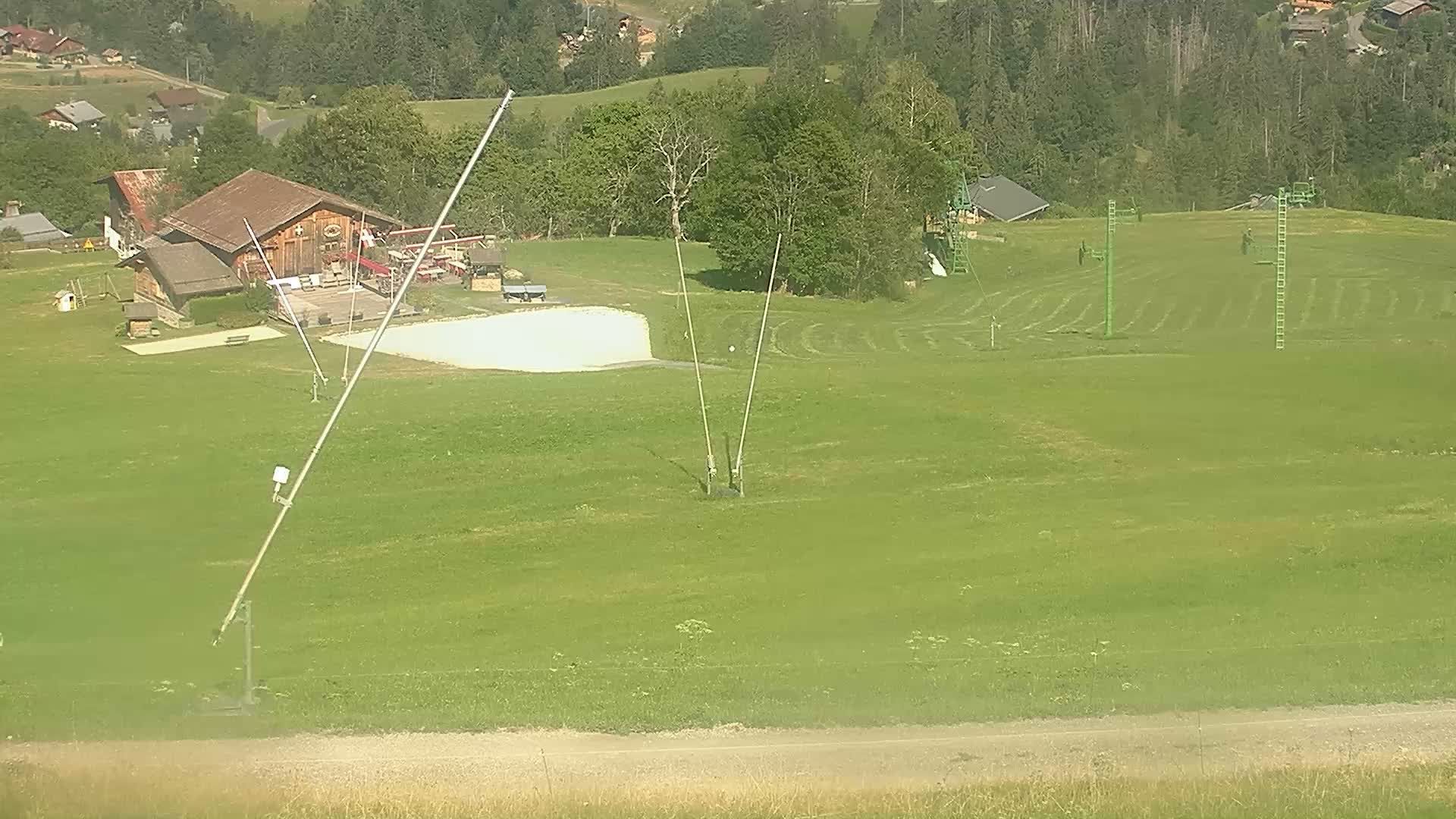 Cordon: Arrivée Piste du Darbelin