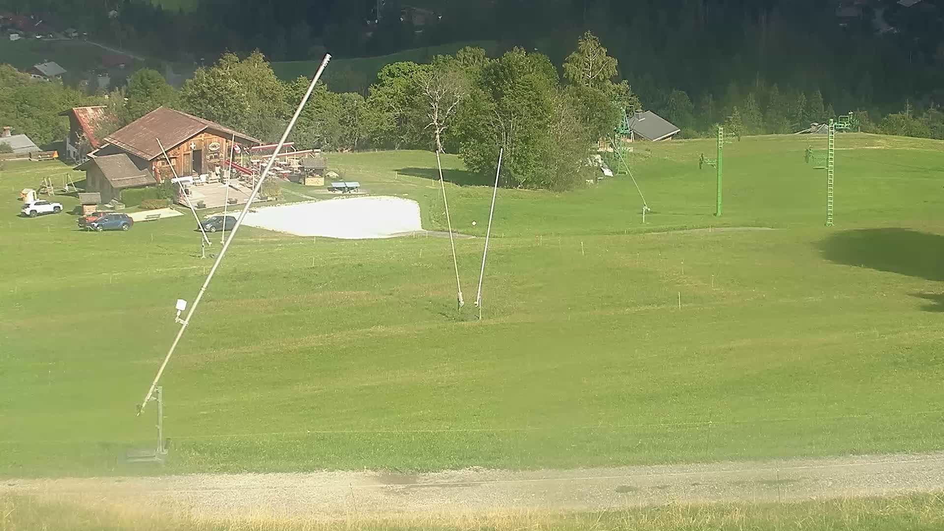 Cordon: Arrivée Piste du Darbelin
