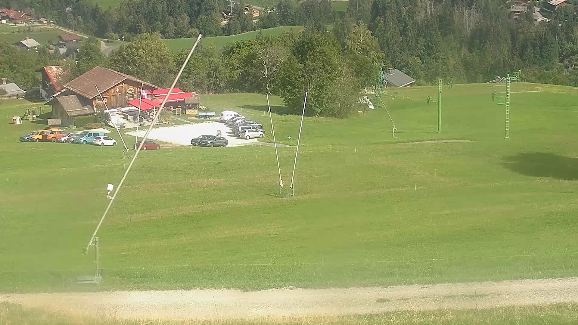 Cordon: Arrivée Piste du Darbelin