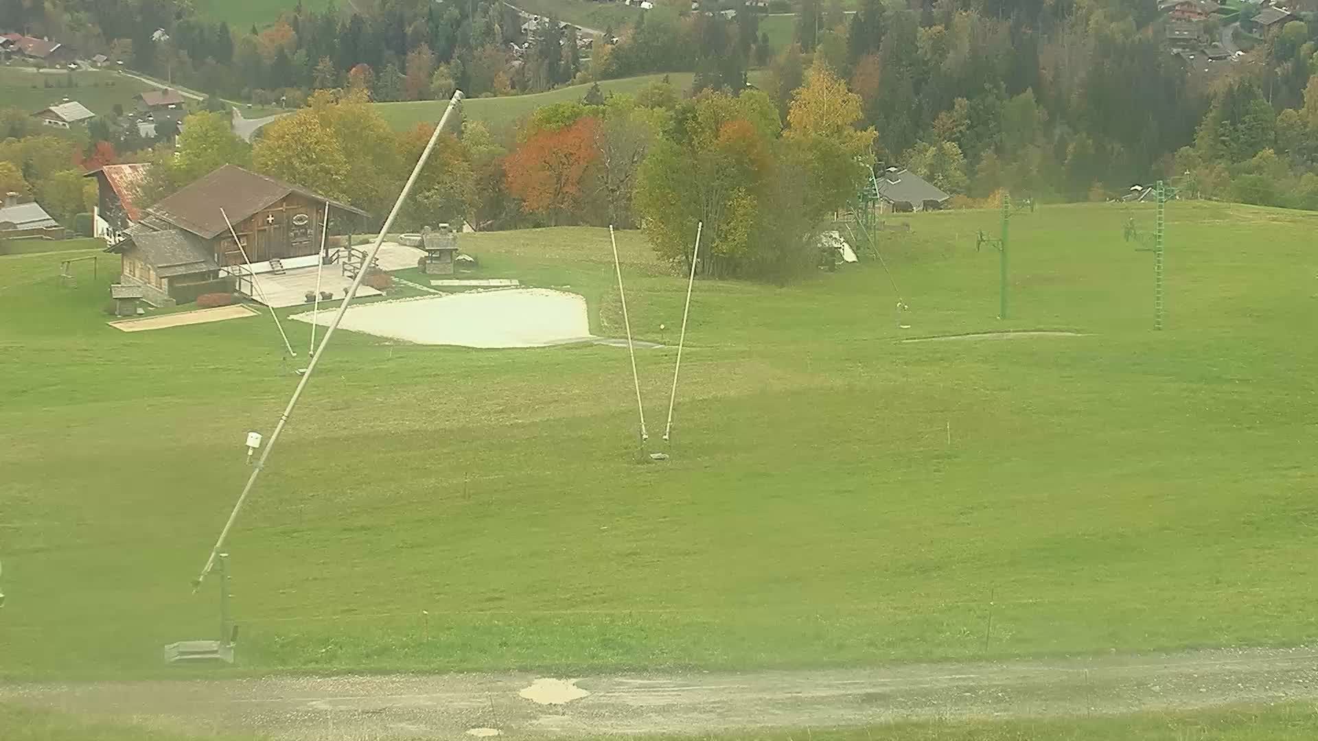 Cordon: Arrivée Piste du Darbelin