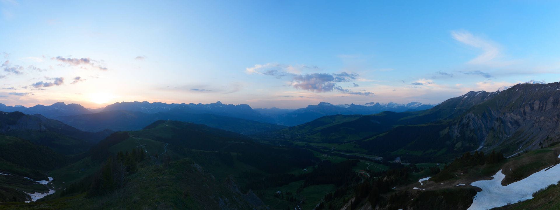 Megève: Route de la Côte