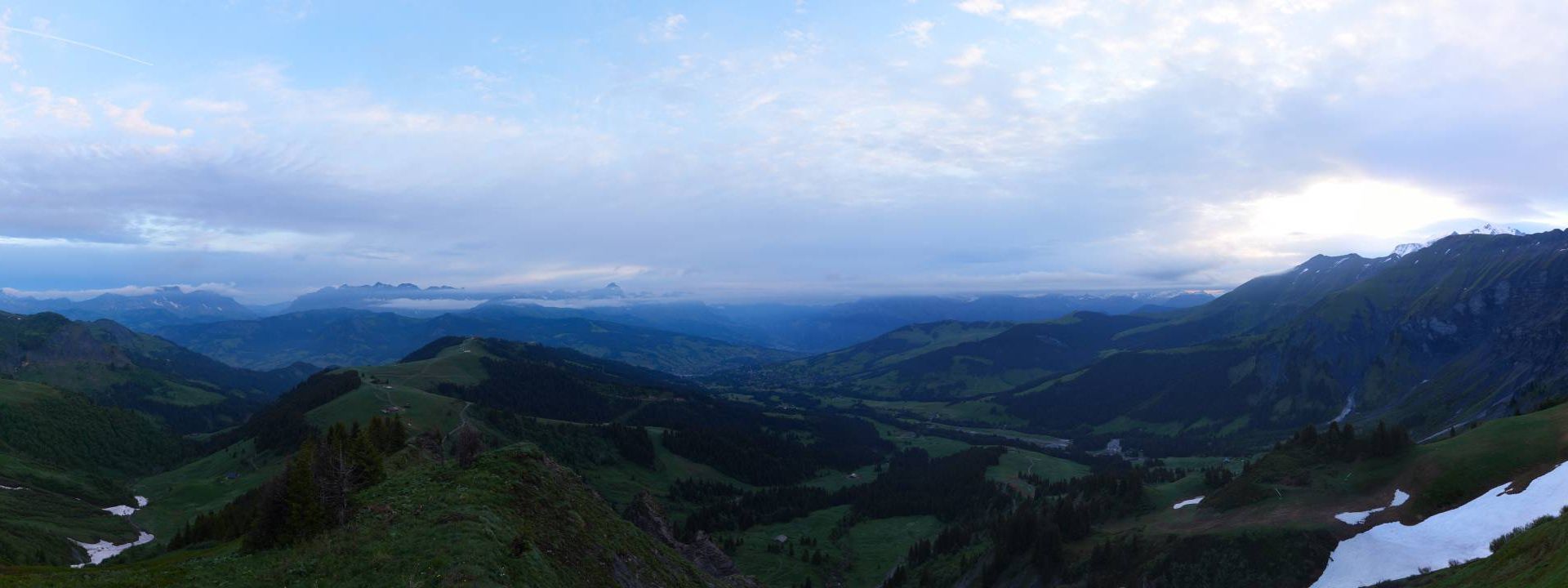 Megève: Route de la Côte