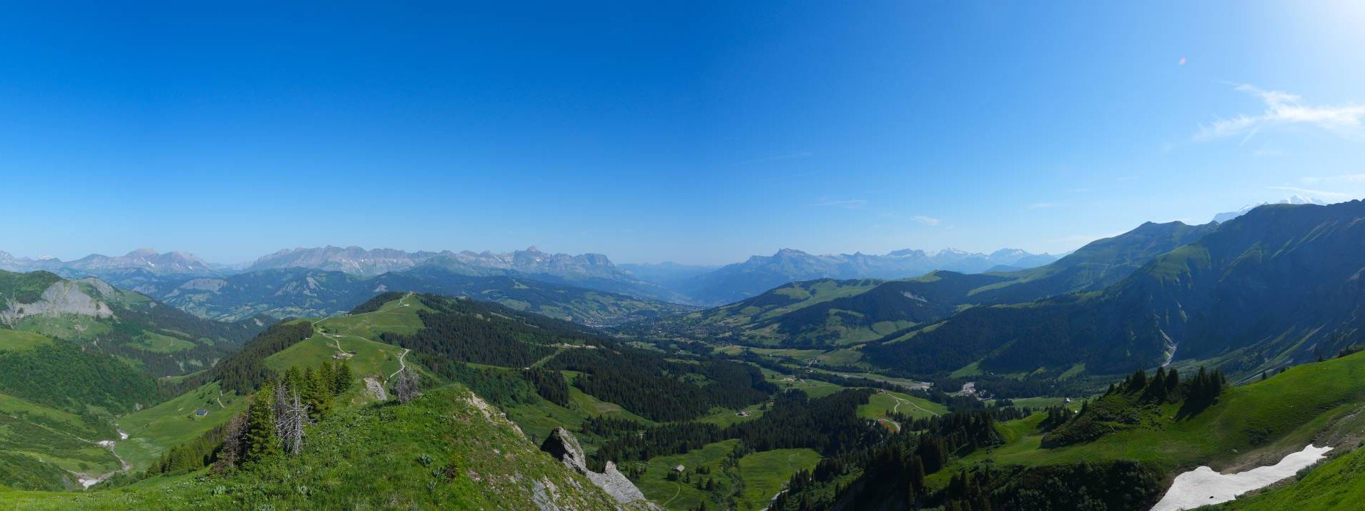 Megève: Route de la Côte