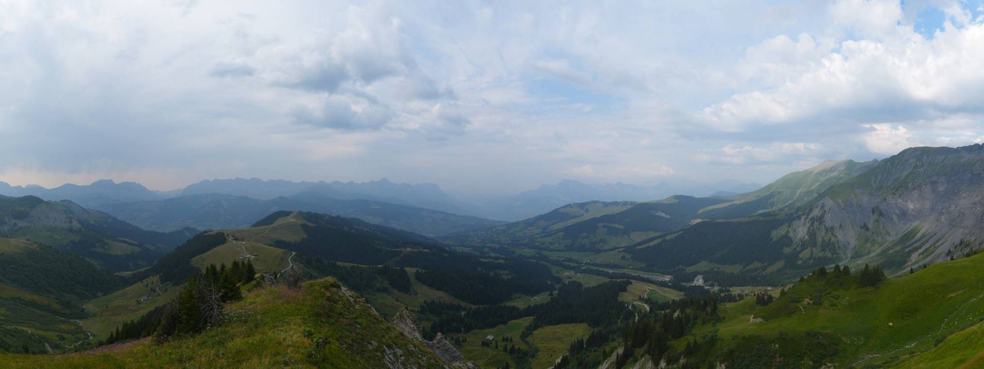 Megève: Route de la Côte
