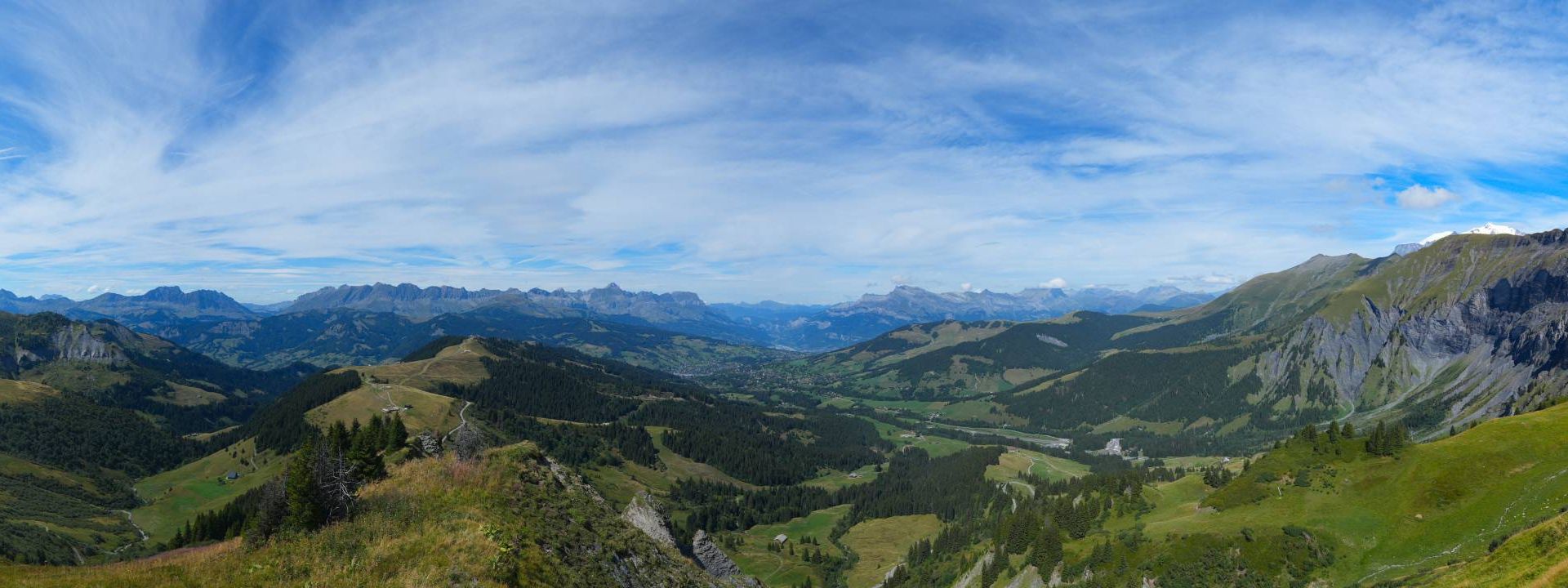Megève: Route de la Côte